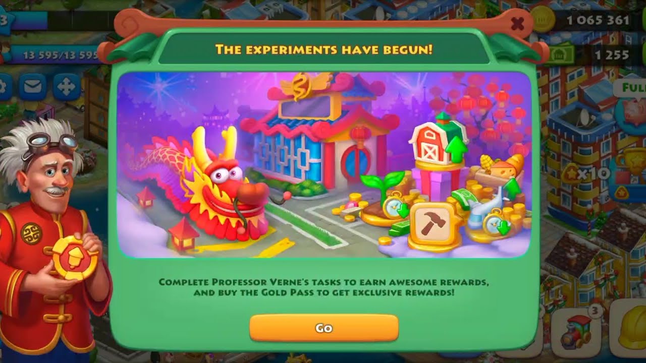 Township The Professor's Experiments