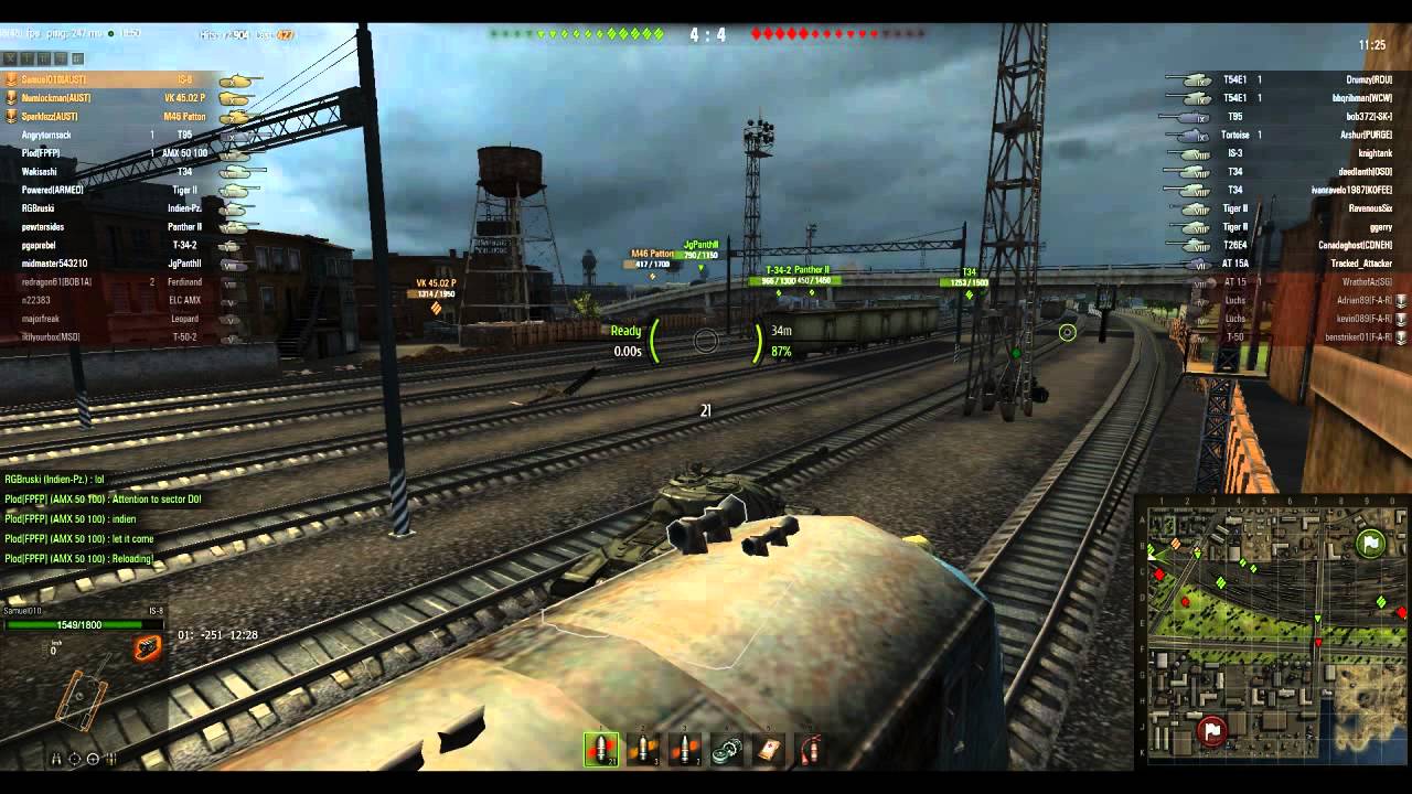 World of Tanks - IS-8 Gameplay - 5,000 damage