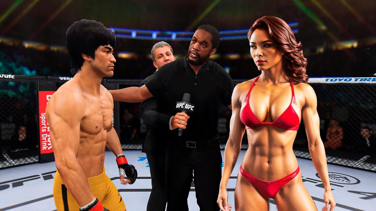 UFC 4 | Bruce Lee vs. Lin Asia Master | EA Sports UFC 4