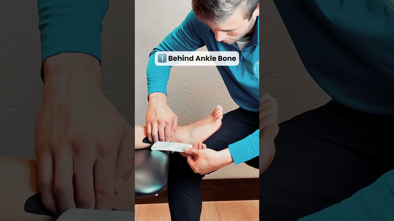 Taping Technique For Your Sprained Ankle