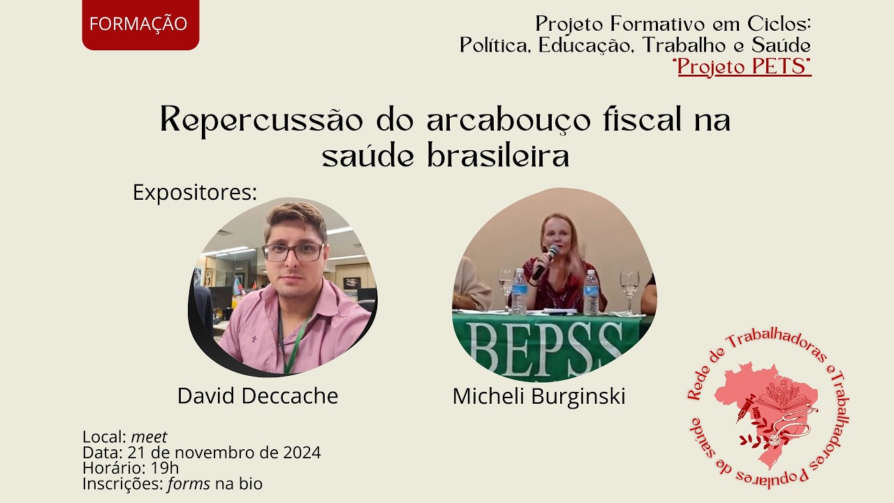 REPERCUSSÃO DO ARCABOUÇO FISCAL NA SAÚDE BRASILEIRA