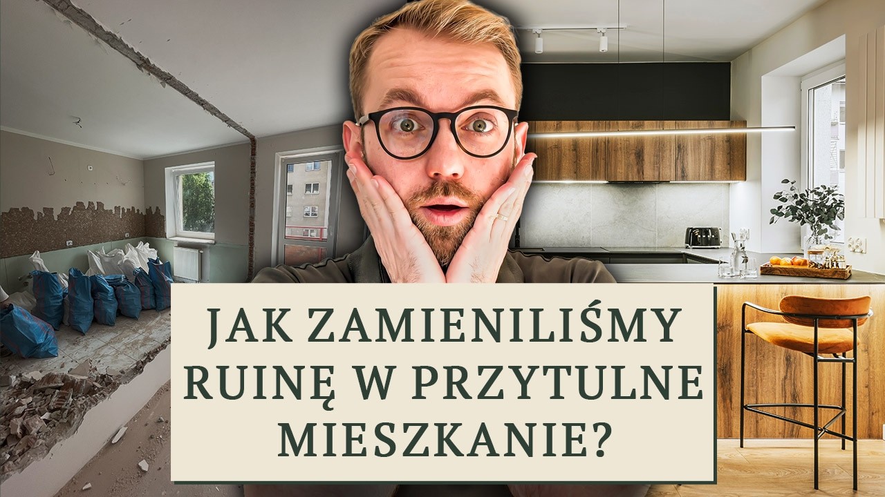 METAMORFOZA mieszkania w starym BLOKU! | Nilen
