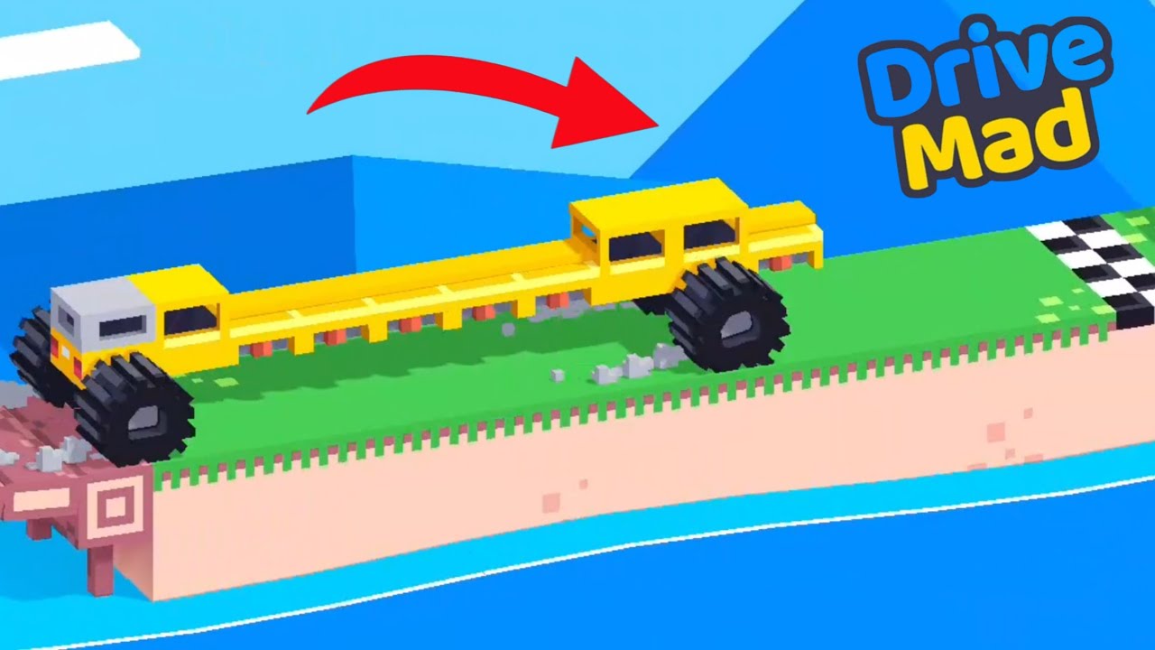 Drive Mad All Level GamePlay Walkthrough EPN 13#fancade #racing #gameplay #arcadegames