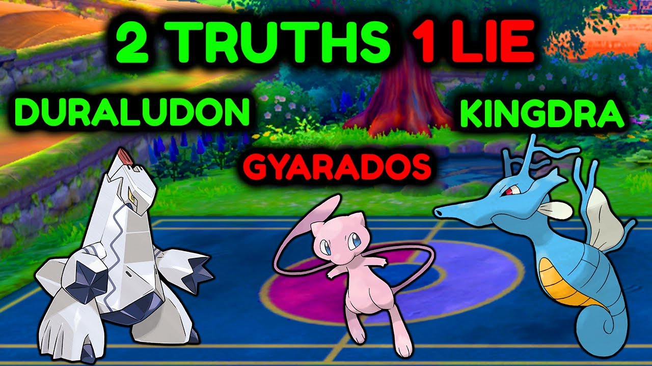 Choose Your Starter Only Knowing 2 Truths & 1 Lie