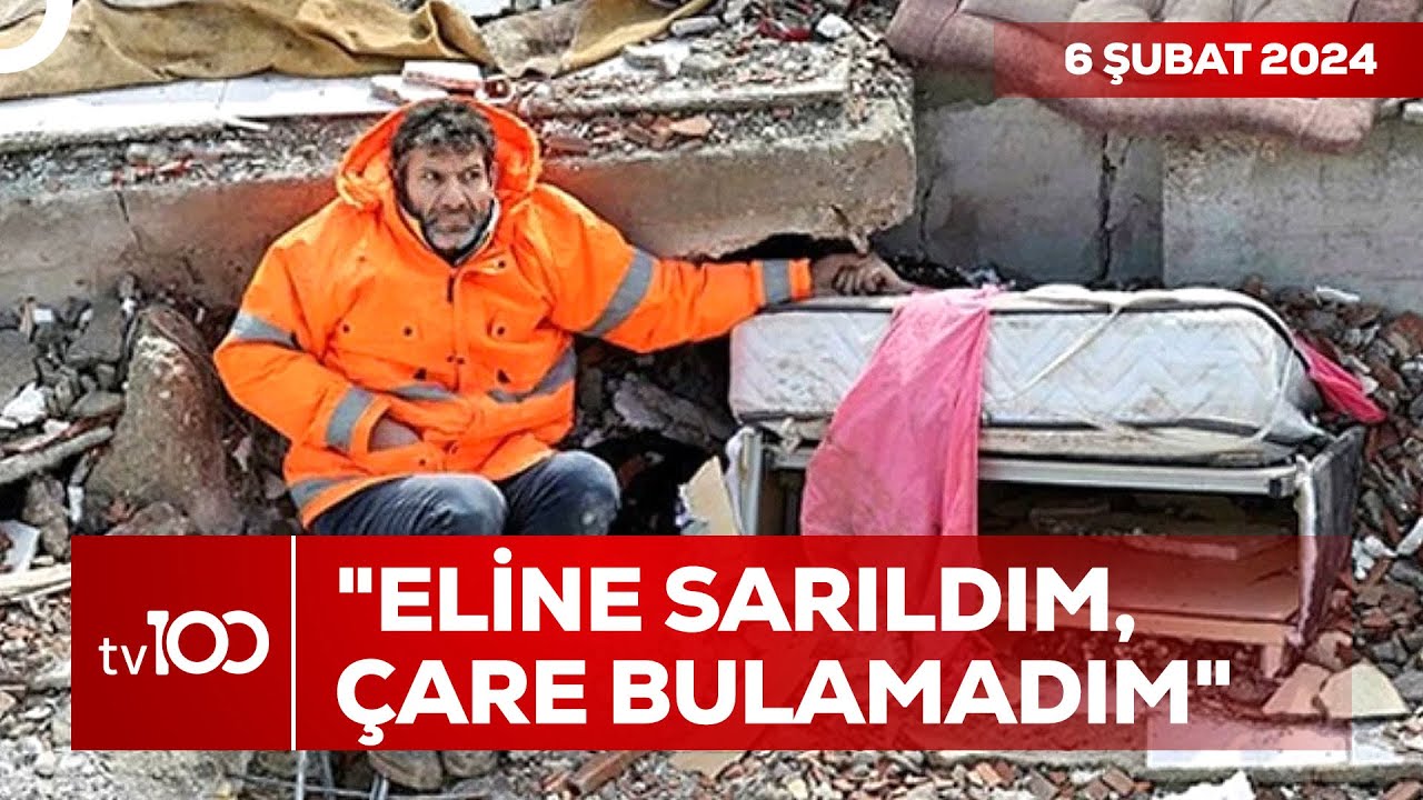 Depremde Kızını Kaybeden Mesut Hançer: Her Şey Yarım Kaldı | TV100 Ana Haber