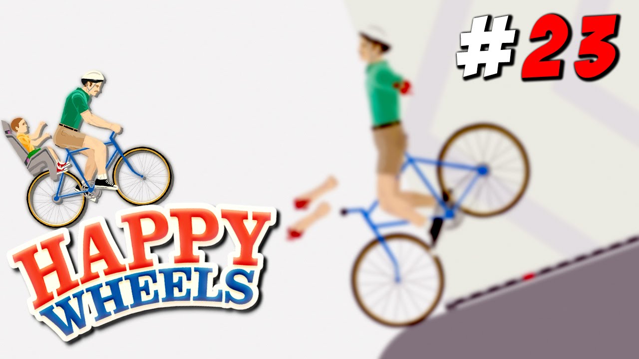 Happy Wheels #23 ● Обезбашенные заезды ● ТРОЛЛЬ УРОВЕНЬ!
