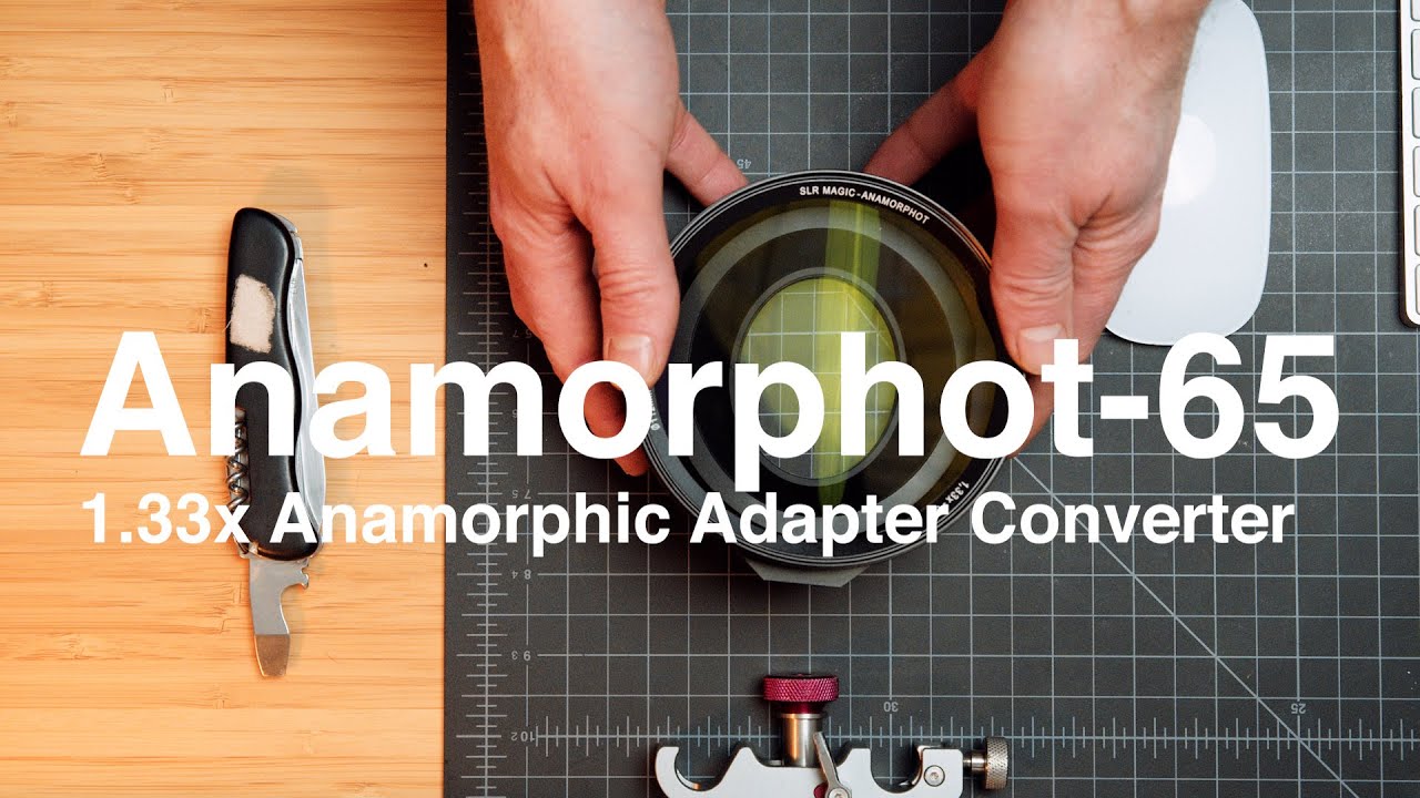 Anamorphic adapter + Canon 24-70mm [ ANAMORPHOT 65 ]