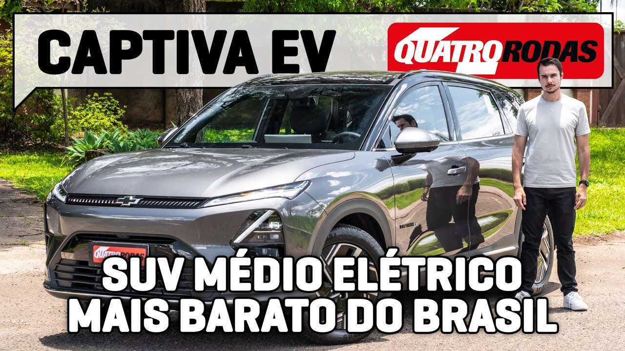 Chevrolet Captiva EV tem TAMANHO CERTO e PRE&Ccedil;O contra BYD, Geely e Leapmotor