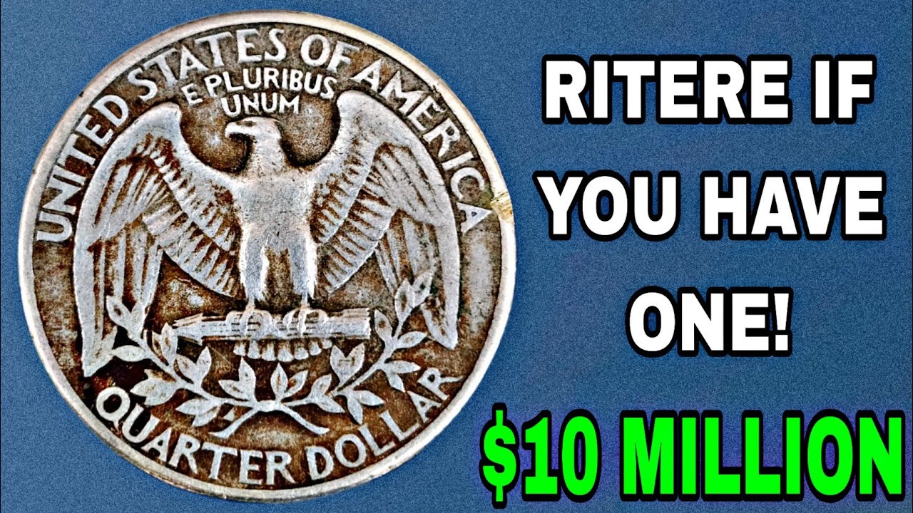 10 Most Valuable Quarters In Circulation! Super Rare Washington Quarter Dollars Could make You Rich!