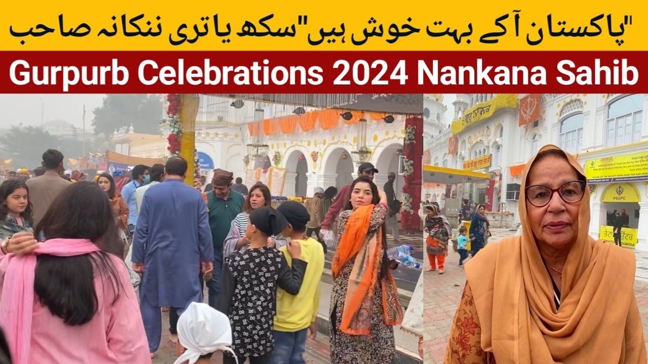 Gurpurb 2024 | American Sikh Yatri in Gurdwara Janam Asthan Nankana Sahib Pakistan