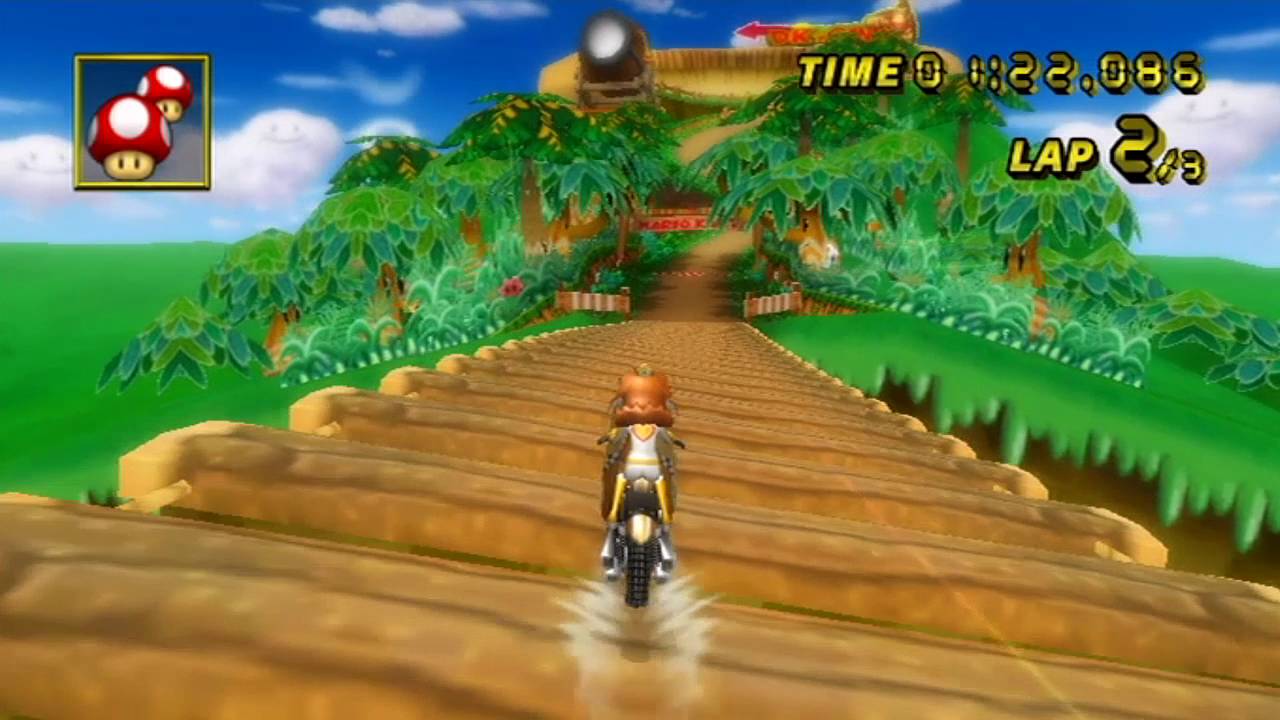 [MKW] GCN DK Mountain (No Glitch) - 02:06.340