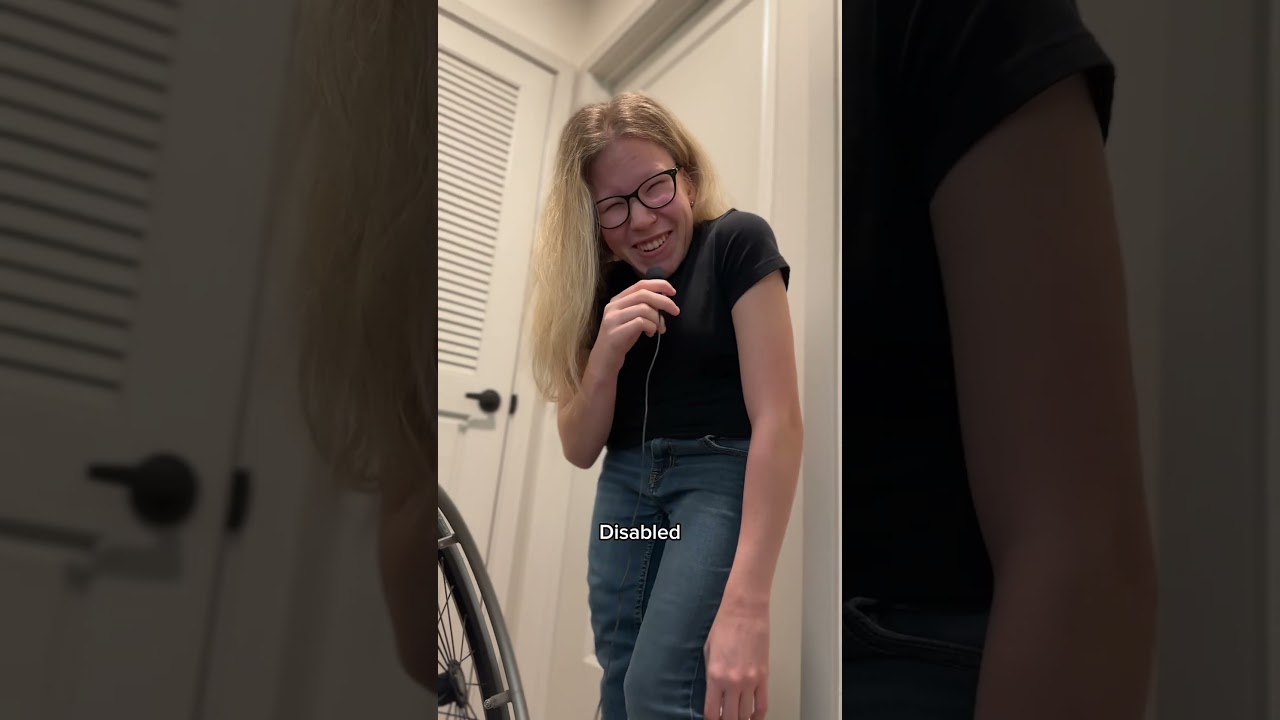 ✨disabled✨ #Disabled #Comedy #Viral #Wheelchair #WheelchairUser #Funny #Disability #Trend