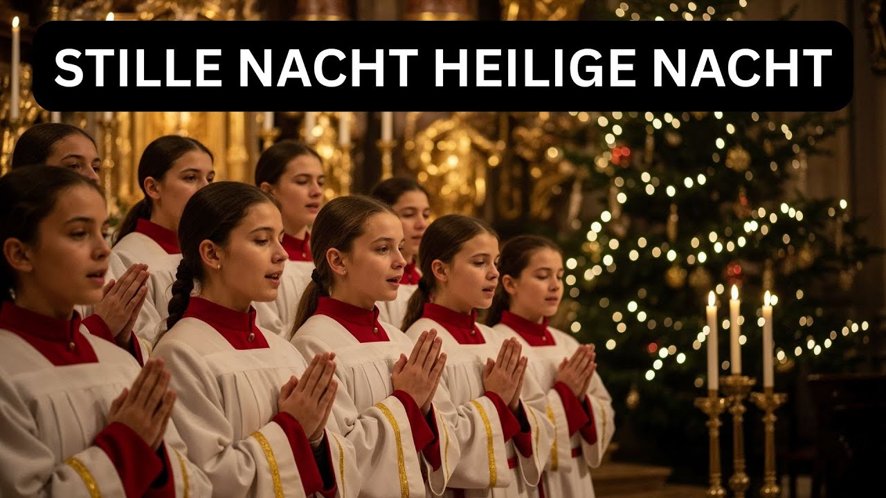 Stille Nacht, Heilige Nacht ✨ Kinder Chor in der Kirche | Christmette Original Weihnachtslied