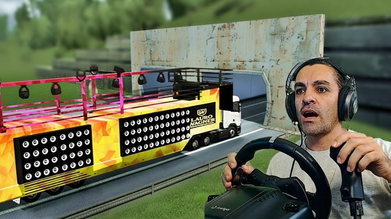 O TRIO ELÈTRICO BATE NO TÚNEL DA RODOANEL OU NÃO? Vida de Caminhoneiro 381 - Euro Truck Simulator 2