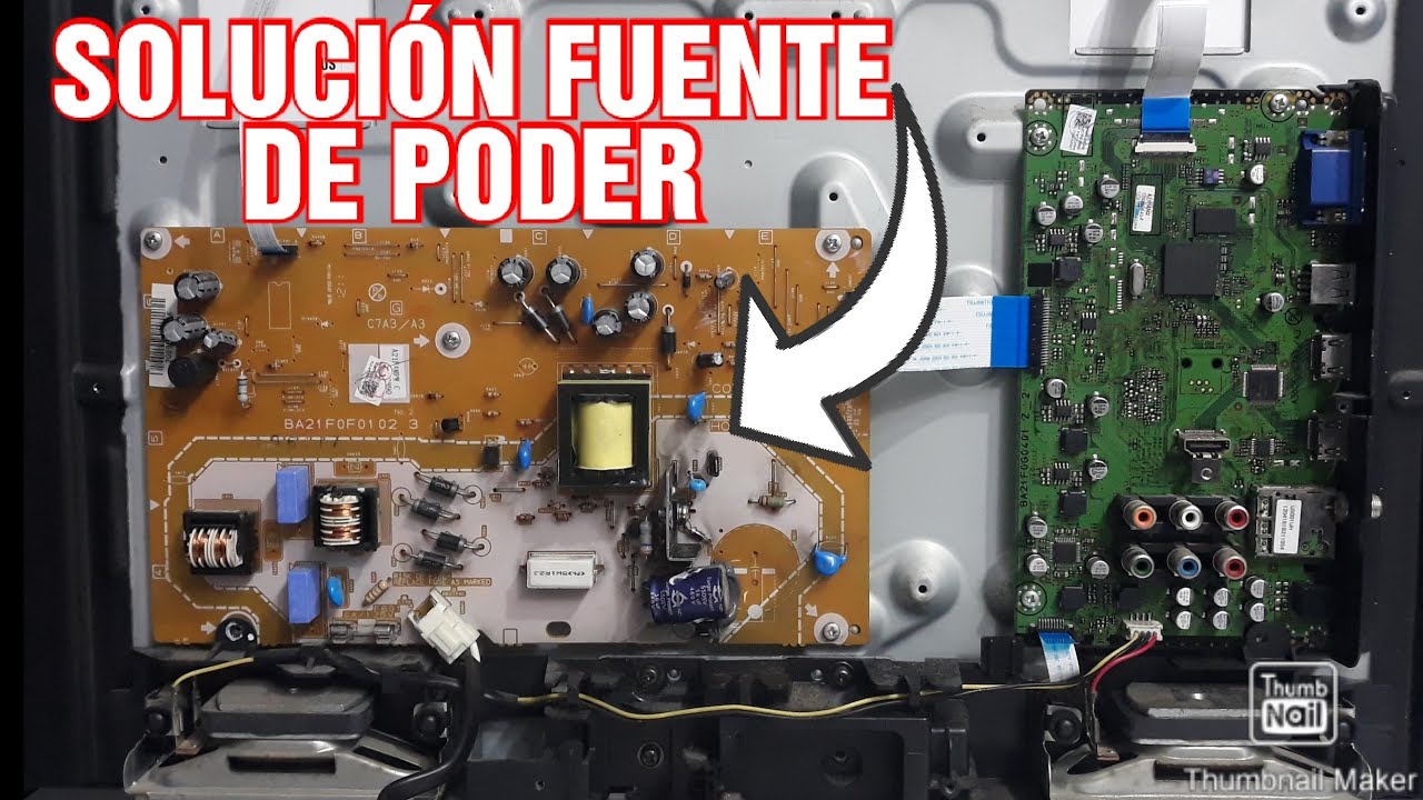 COMO REPARAR FUENTES DE PODER PHILIPS QUE NO  ENCIENDE