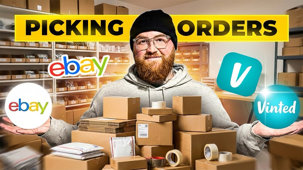Picking & Packing a Full Day of Sales