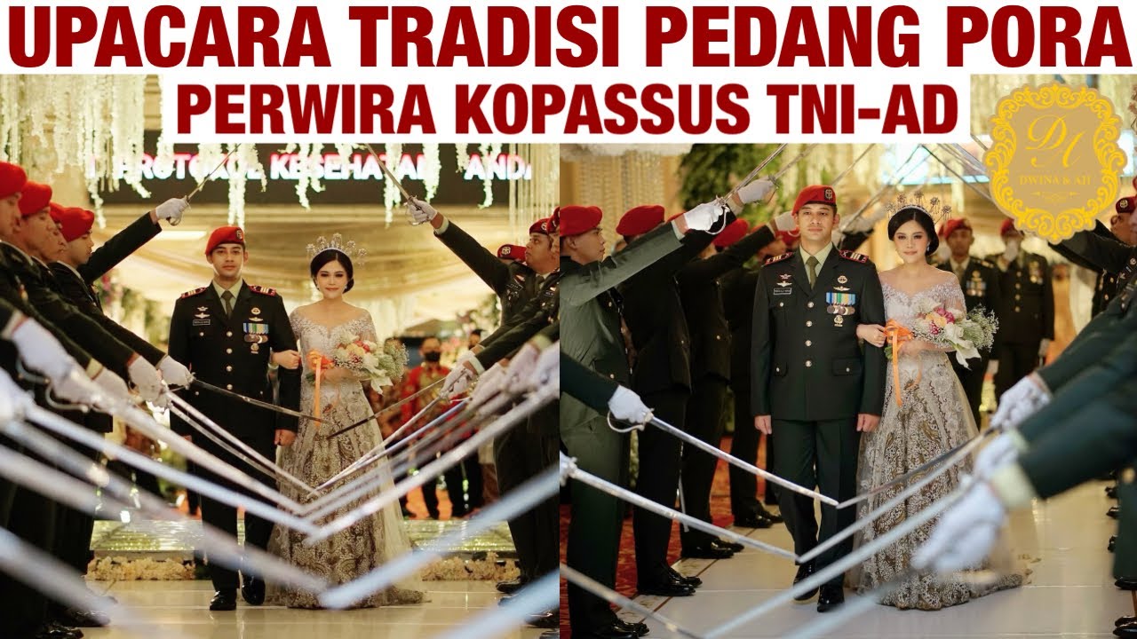 Pedang Pora Perwira KOPASSUS TNI-AD Balai Sudirman Jakarta (30.07.22) ♥️ Resepsi Ballroom Prajurit