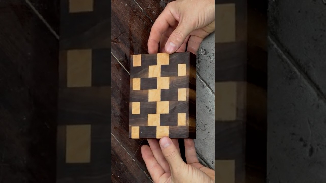 357. Face grain VS End grain...which cutting board wins? #makethings #mtbitesize