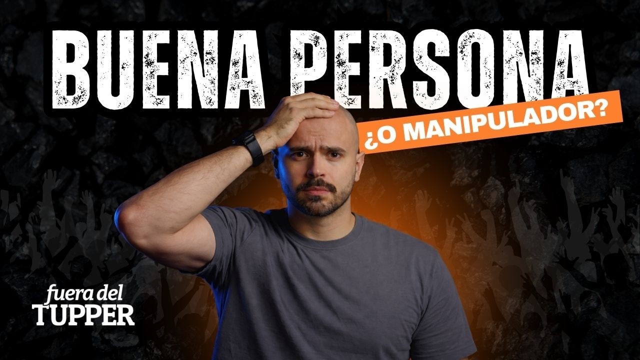 No sos buena persona, sos un manipulador