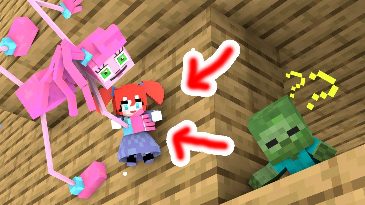 Mommy Long Legs Found A New Toy - Minecraft Animation