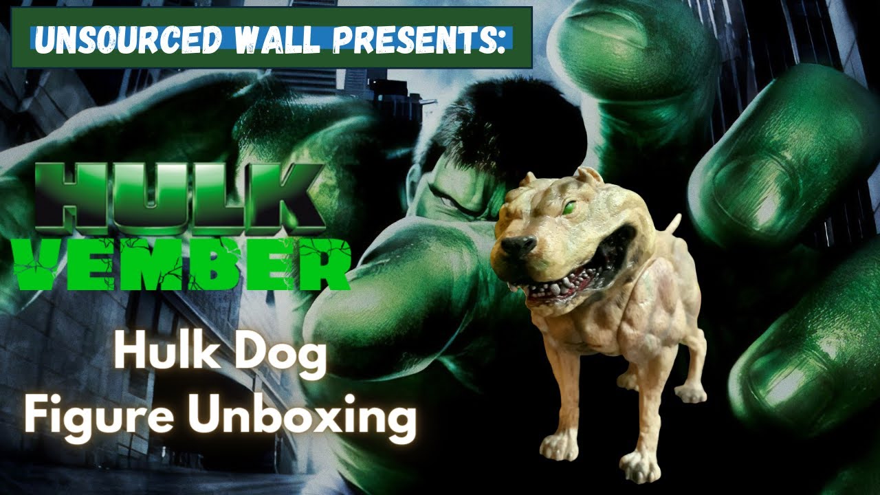 Unsourced Wall Presents: HULKvember - Hulk Dog Figure Unboxing