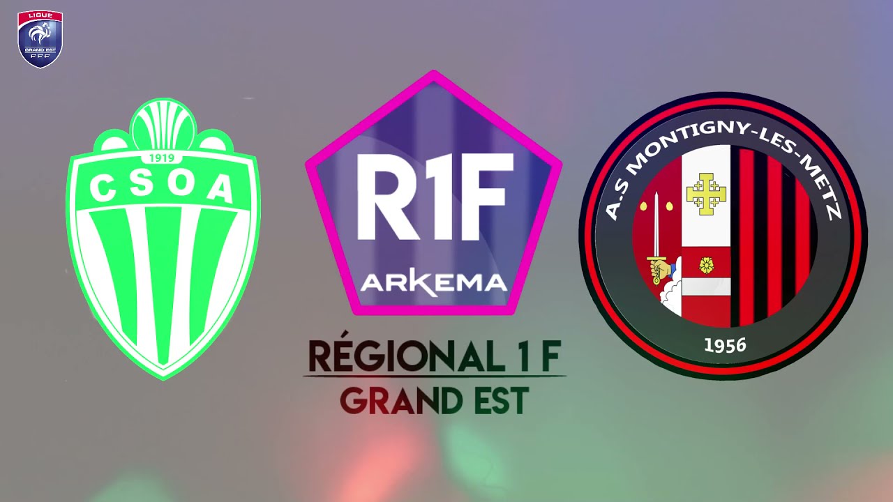 Match Foot F&eacute;minin R1F J9 CSO AMNEVILLE VS AS MONTIGNY 8-2