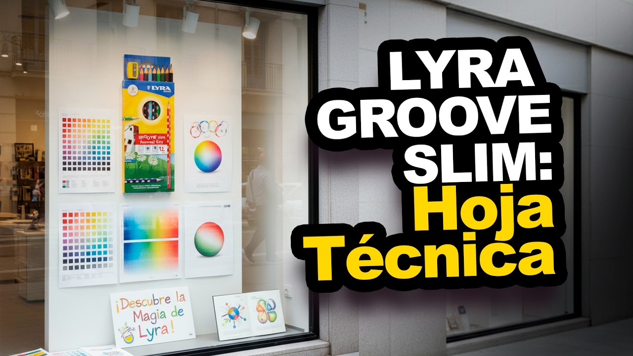 ¡Domina Lyra Groove Slim! 🎨 Hoja Técnica COMPLETA (Degradados, Capas y Carta de Color)