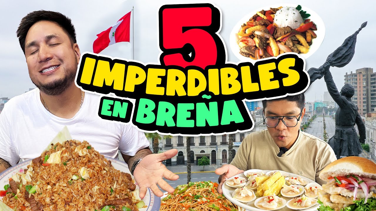 🇵🇪 5 FIJAS DÓNDE COMER EN BREÑA || LIMA 🇵🇪