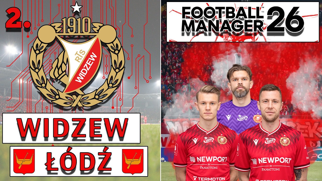 #2 Taktyczne łamigłówki. | Widzew Łódź | Football Manager 26
