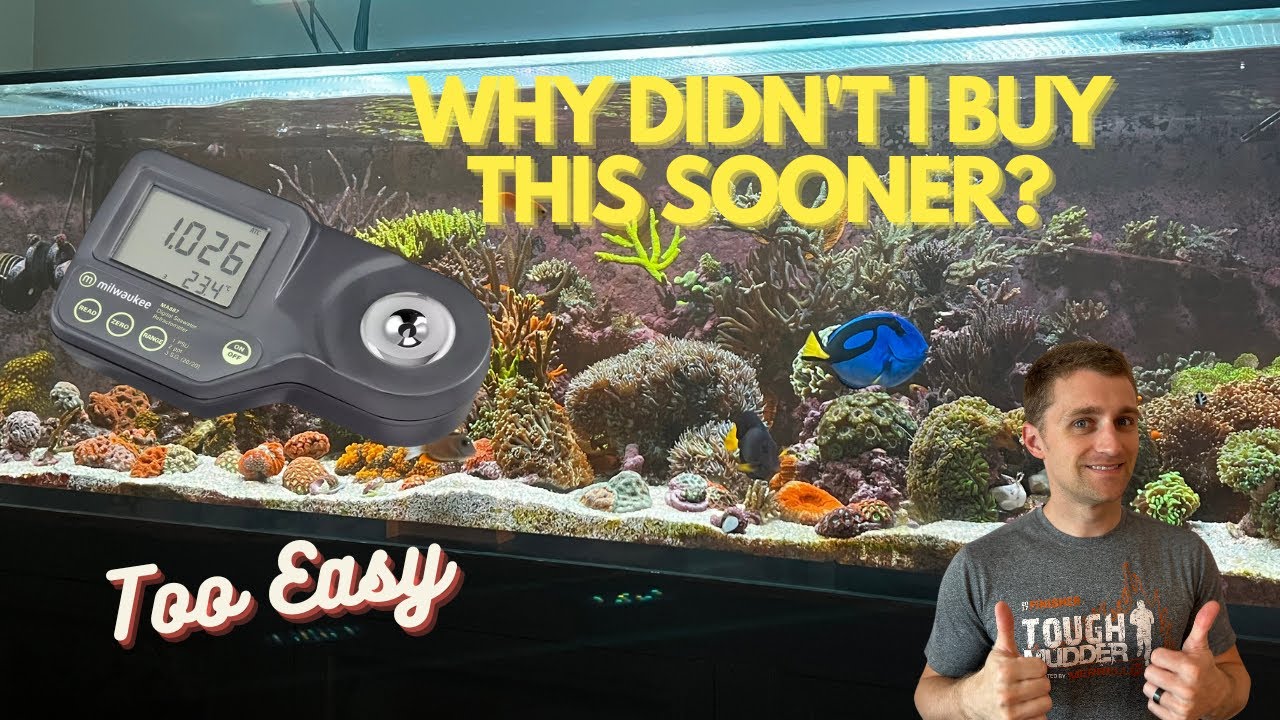 Milwaukee MA887 Digital Refractometer Review- Measure Salinity the Right Way