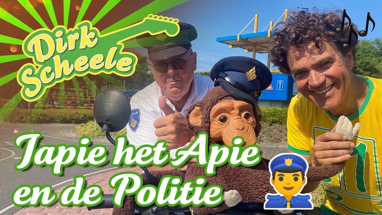 Dirk Scheele - Japie het Apie en de Politie 🐵👮