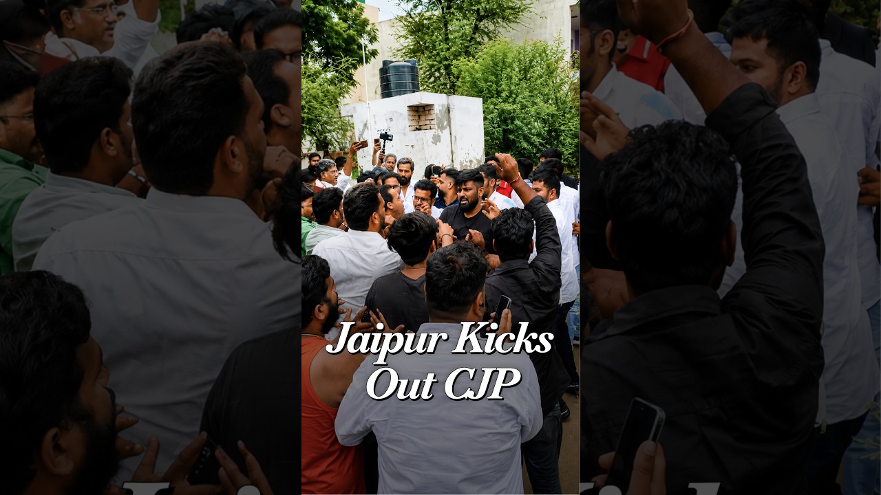 CJP Stopped Entry Into School In Jaipur, Villagers Drive Members Away | Rajasthan