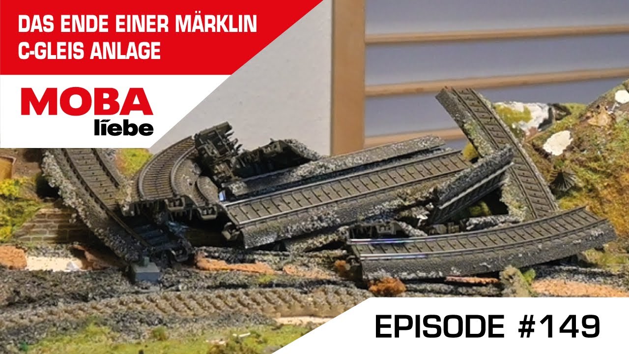 ( Episode #149 ) Das Ende einer Märklin C-Gleis Anlage Katzenbach wird zerlegt und wie es weitergeht