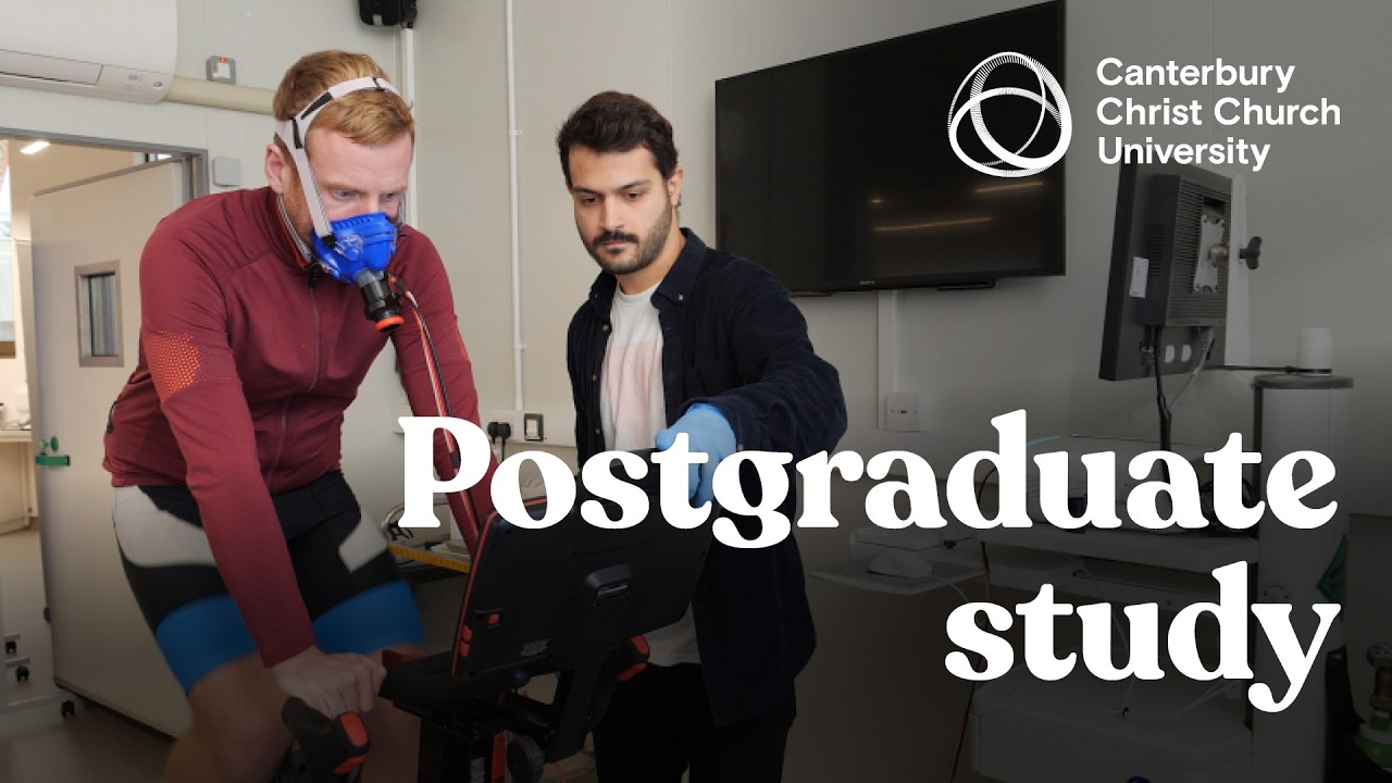 Explore postgraduate student life at Canterbury Christ Church University, Kent