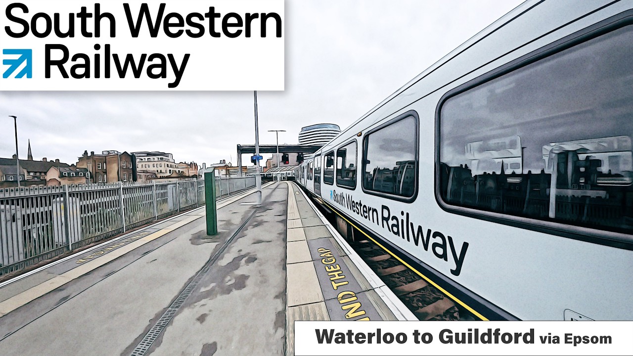 South Western Railway – London Waterloo to Guildford via Epsom | 1h9m