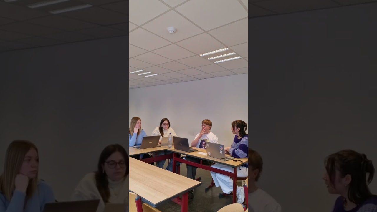 Team Mindcraft. Reflectie video pitch (werken in team)