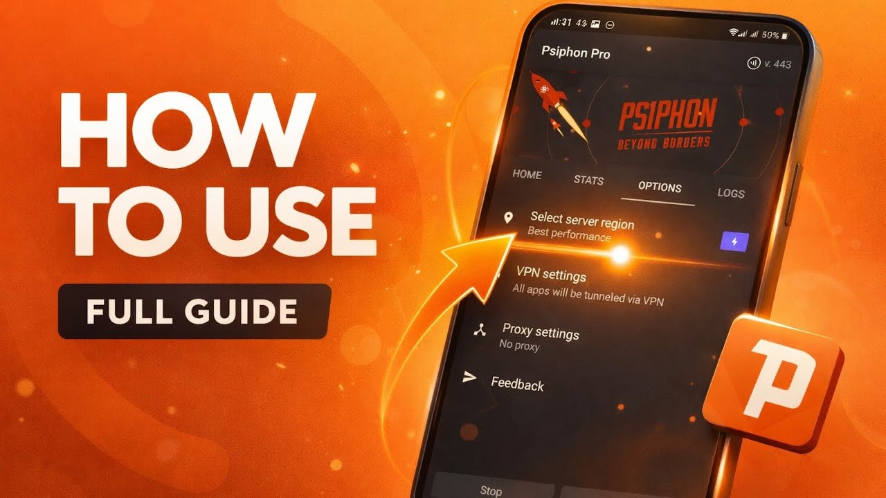 Как использовать VPN Psiphon Pro || Как использовать VPN Psiphon Pro