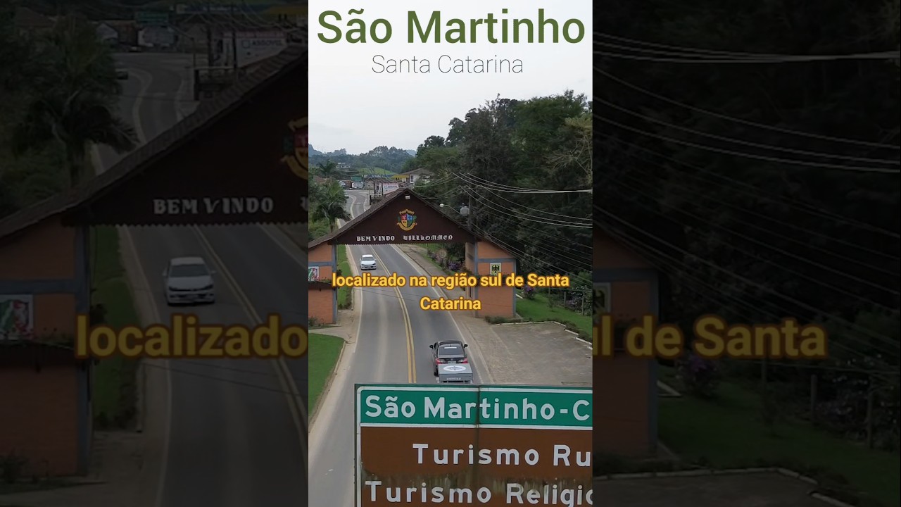 São Martinho SC - Uma Cidade Alemã por natureza #sc #santacatarina #saomartinhosc #história #history