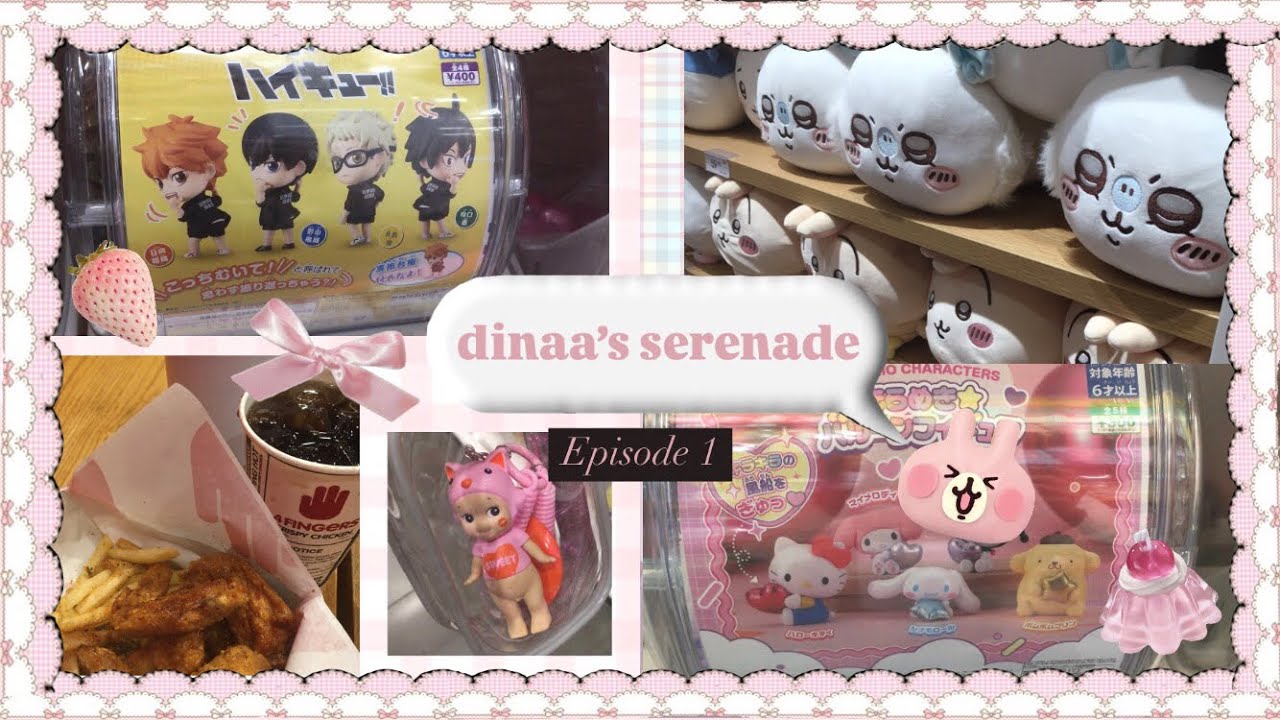 losercore vlog, eating out, dondonki, sanrio, chiikawa, snacks 🍀⋆. 𐙚 ˚