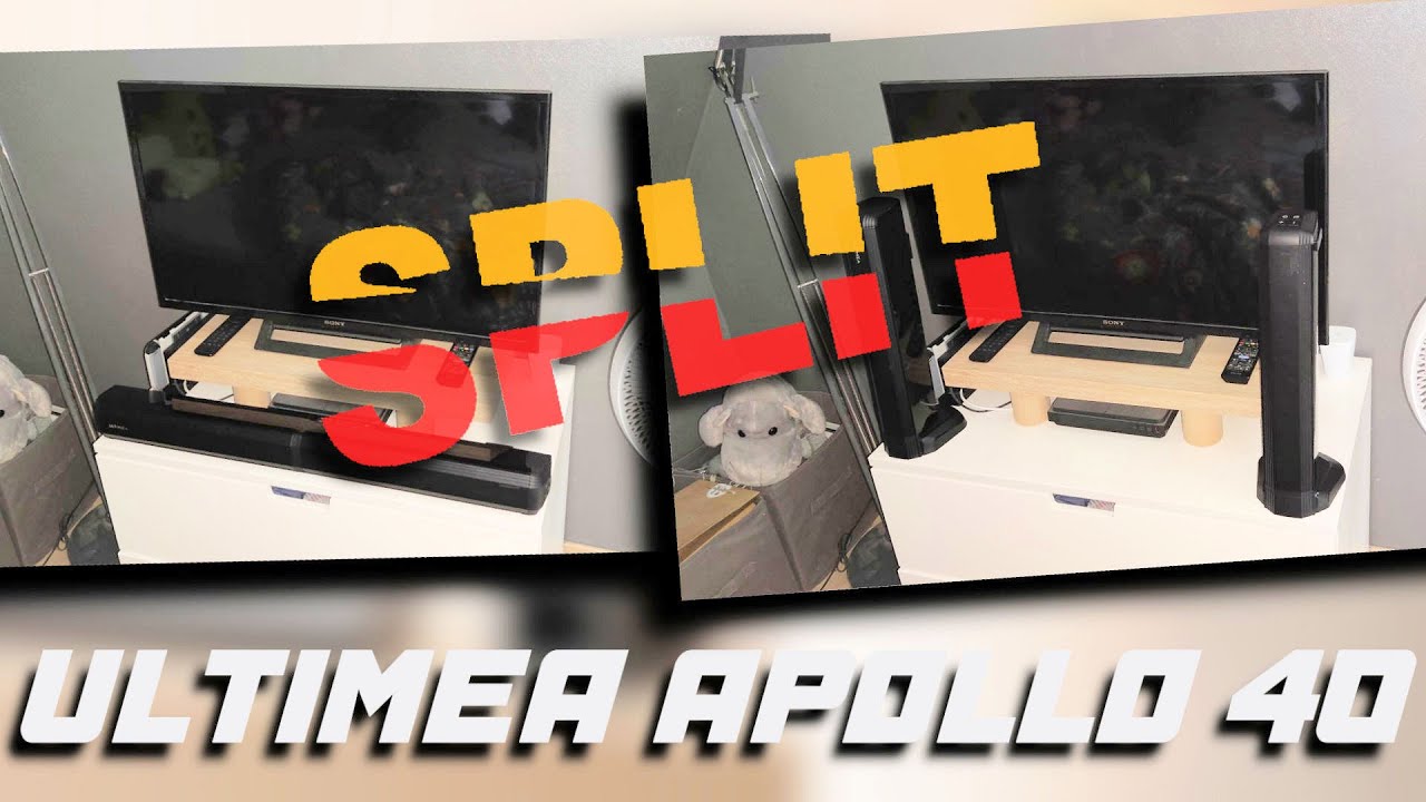 Ultimea Apollo S40 : la barre de son qui se casse en deux !