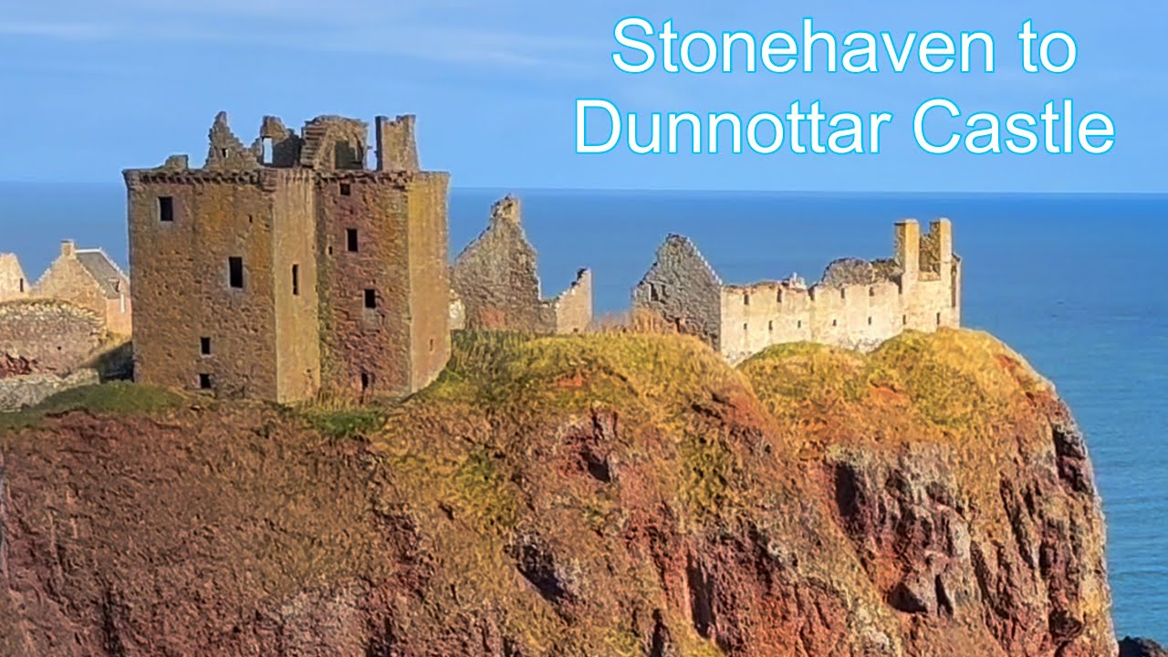 Stonehaven to Dunottar Castle Cliff Top Walk from Cowie 