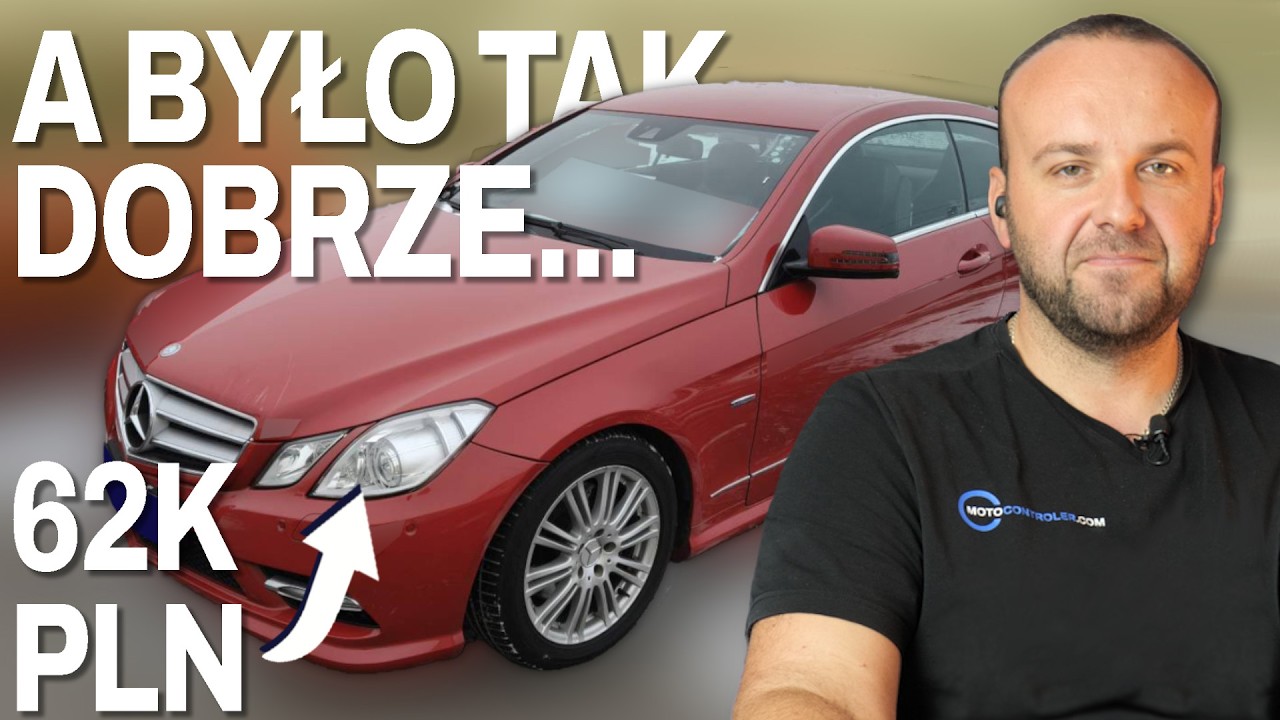A było już tak dobrze... - Mercedes E W207 1.8 Benzyna 184 KM 2012 rok 110000 km 62000 zł