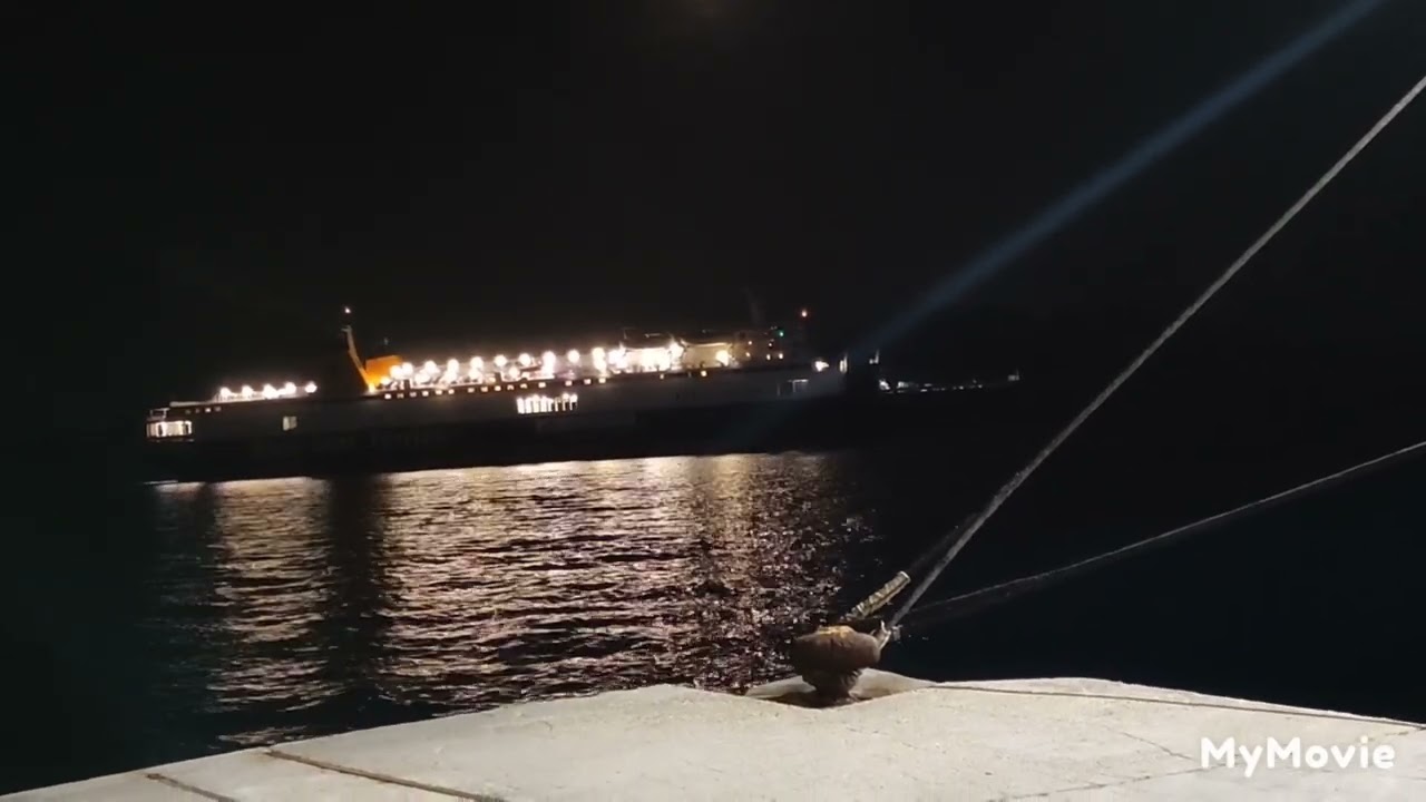 Βραδινή άφιξη του Blue Horizon στην Μήλο 3/6/2023