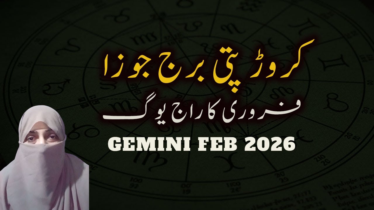 GEMINI  FEB 2026  برج جوزا   II MONTHLY  FEB 2026 II راج یوگ II RAJ YOG OF GEMINI  2026