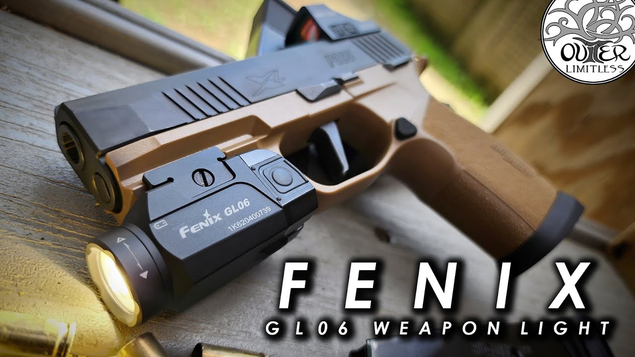 Fenix GL06 Weapon Light: Simple Design, Nice Construction, Interesting Mount!