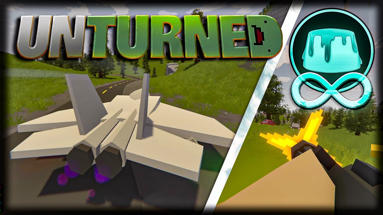 A GRANDE CAÇADA DO UNTURNED // BALÕES, JATOS & SNIPERS!!