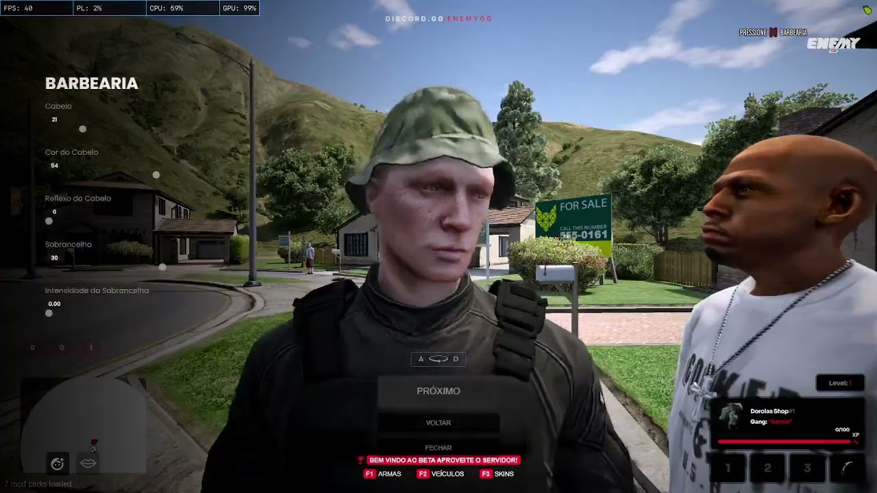 BASE ENEMY PVP -  STREET SHOP #fivem     #creative