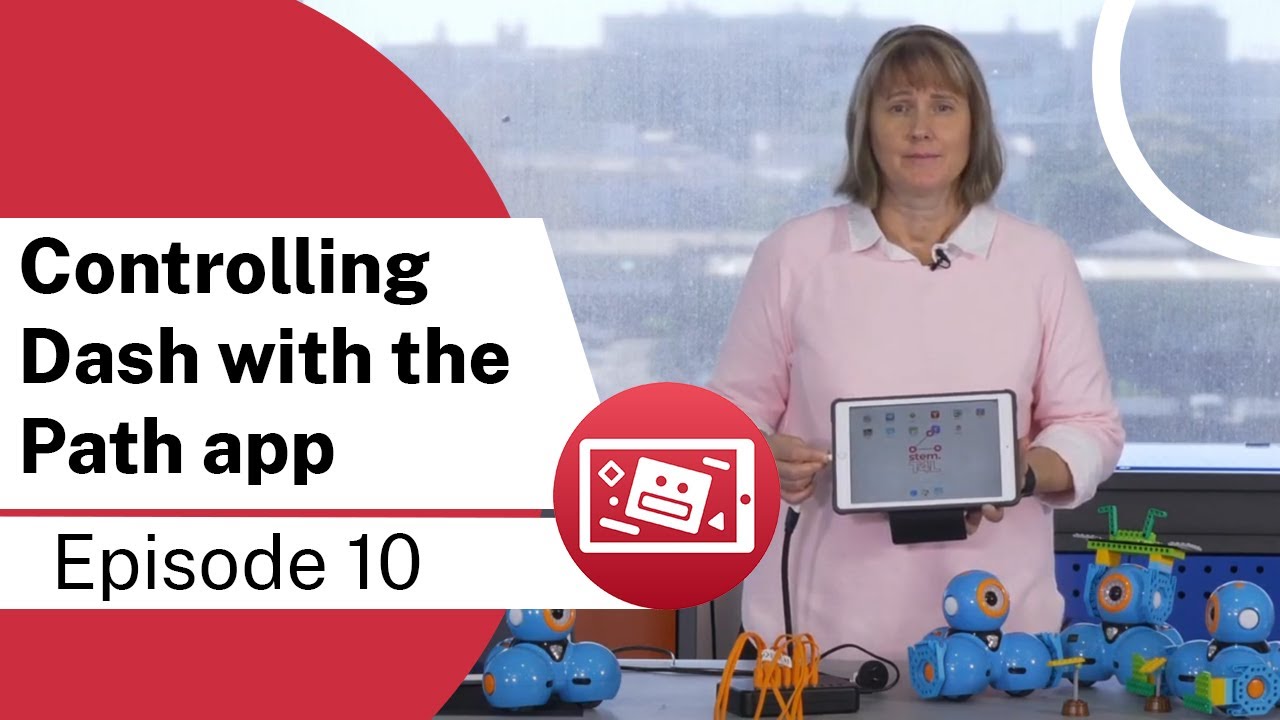 Tablet Robotics: controlling the Dash robot with the Path app