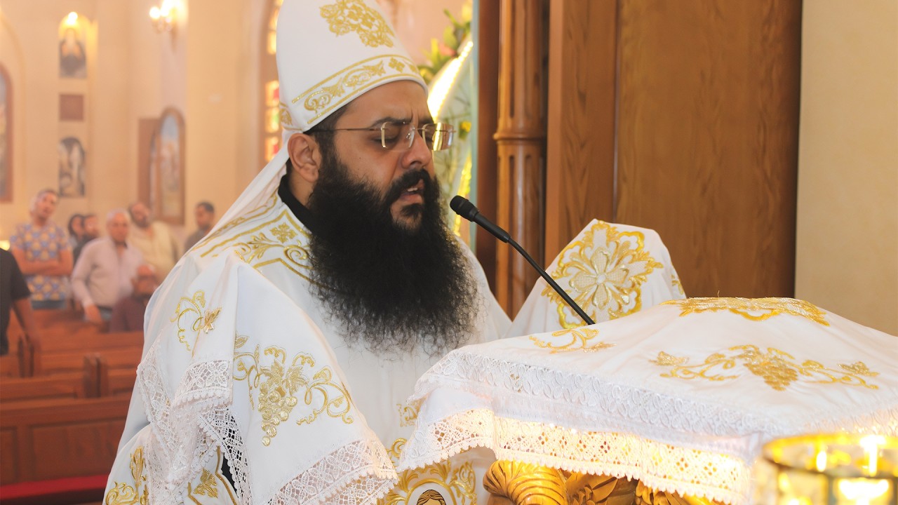 قداس الصوم الكبير ابونا نحميا سعد وابونا رويس فريد