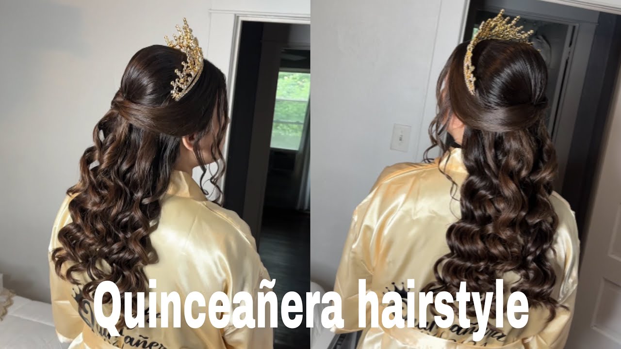 Peinado para quinceañera